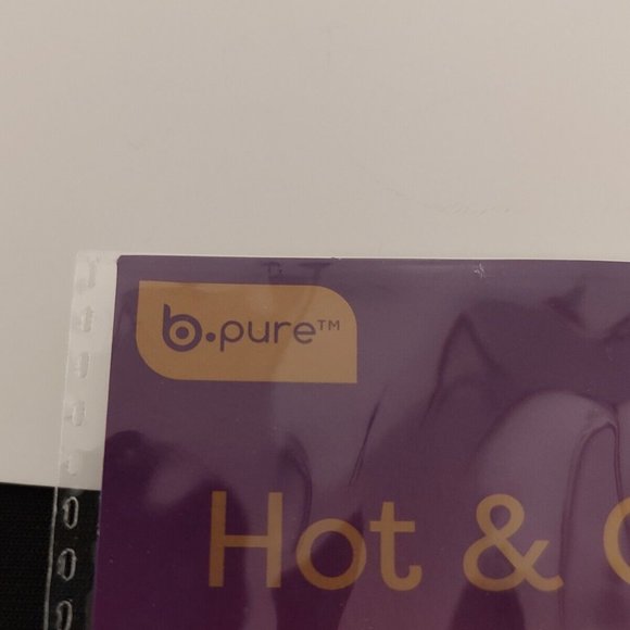 B*Pure Round Hot & Cold Eye Pads 2pc Reusable Puffy Eye Relief Mini Gold Stars - Picture 4 of 9